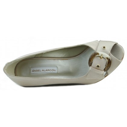 ANGEL ALARCON party shoe Open  BRONCE