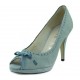 MARIAN comfortable shoe heel nubuck  AZUL