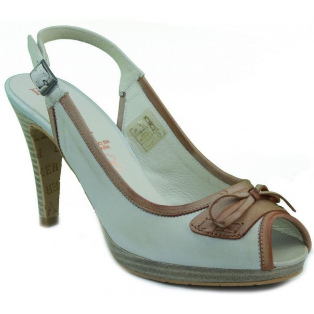 PAKER heel shoe tie PIEDRA