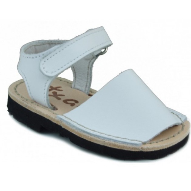Menorquinas handmade children BLANCO