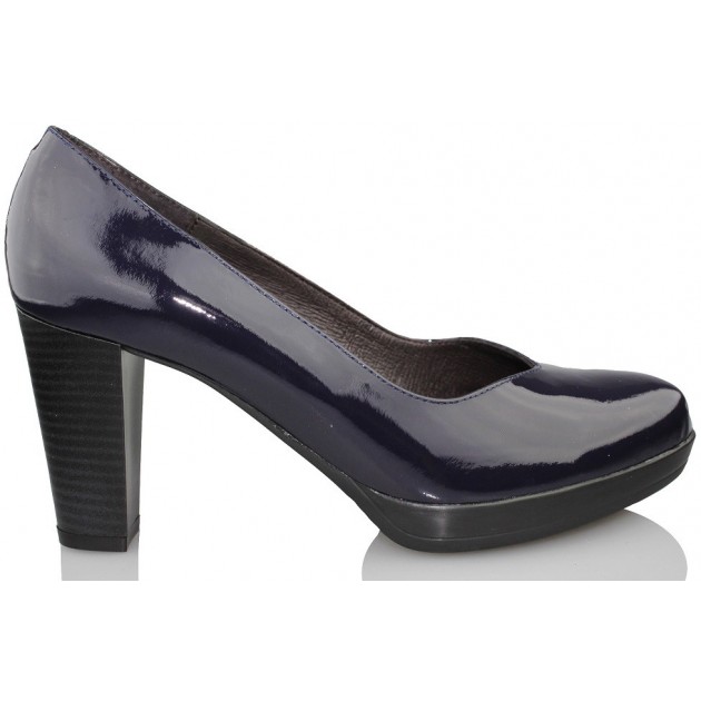 KROC patent leather shoe salon AZUL