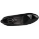 KROC patent leather shoe salon  NEGRO