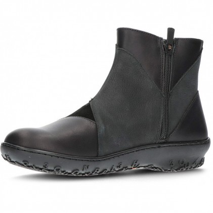 ART ANTIBES 1434 ANKLE BOOTS BLACK