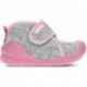 BIOMECANICS BABY SLIPPERS BIOHOME 221291-B GREY_PINK
