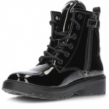 BOOTS GEOX J CASEY J9420G BLACK_PATENT