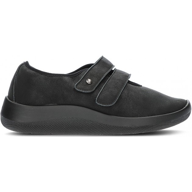 ELASTIC ARCHOPEDIC SHOES 4506 BLACK ELASTIC ARCHOPEDIC SHOES 4506 BLACK