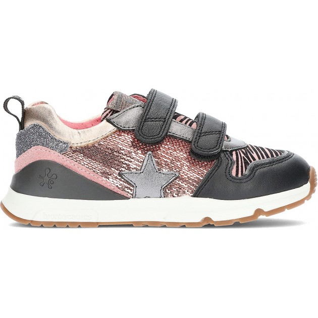 BIOMECANICS SEQUINED SNEAKERS 221222-A NEGRO BIOMECANICS SEQUINED SNEAKERS 221222-A NEGRO