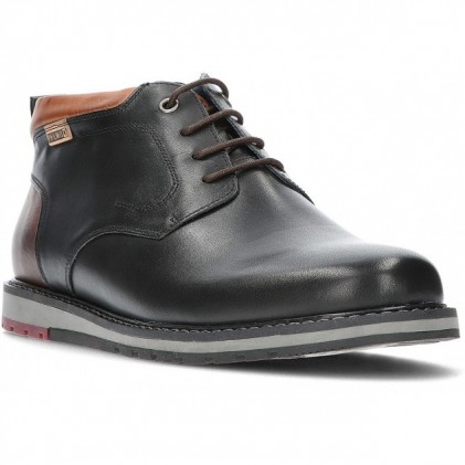PIKOLINOS BERN ANKLE BOOTS M8J-8181 BLACK