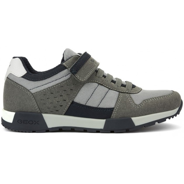 GEOX ALFIER M J826NA SHOES GREY GEOX ALFIER M J826NA SHOES GREY