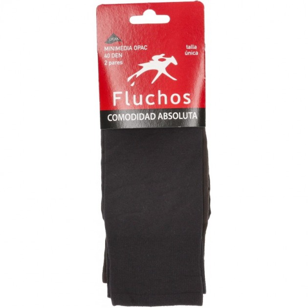 FLOWY LONG STOCKINGS CA005 BLACK_BROWN FLOWY LONG STOCKINGS CA005 BLACK_BROWN