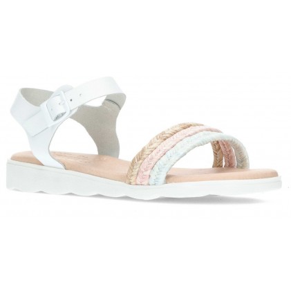 SANDAL GIRL MTNG 48561 IRIS BLANCO