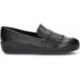 FITFLOP SUPERSKATE FRINGE EI6 MOCCASINS BLACK