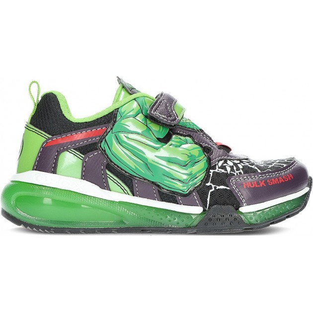 SNEAKERS GEOX HULK J35FEB AVENGERS GREEN SNEAKERS GEOX HULK J35FEB AVENGERS GREEN