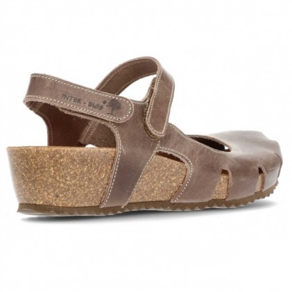 SANDALS INTERBIOS CLOSED 5326C PARDO