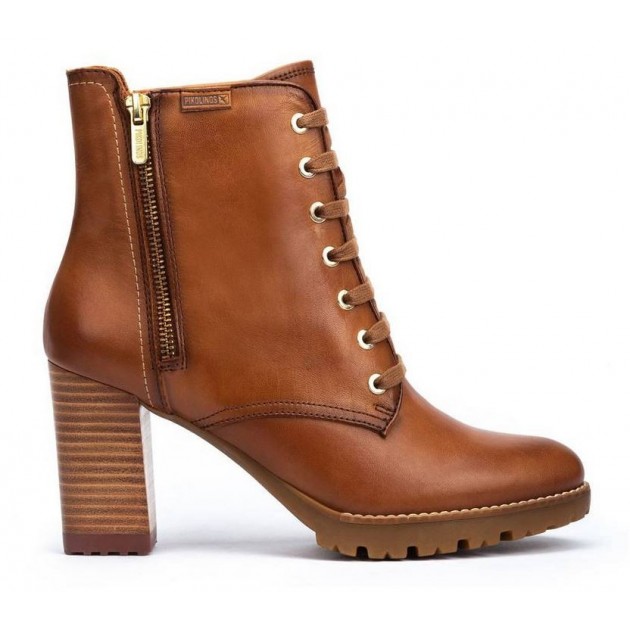 PIKOLINOS ANKLE BOOTS CONNELLY W7M-8788 BRANDY PIKOLINOS ANKLE BOOTS CONNELLY W7M-8788 BRANDY