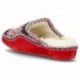 NORDIKAS CLASSIC W N1500 SLIPPERS ROJO