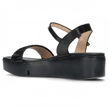 SANDALS WONDERS ELAST B-7920 NEGRO