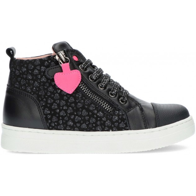 GIRL ANKLE BOOTS GARVALIN 211524 NEGRO GIRL ANKLE BOOTS GARVALIN 211524 NEGRO