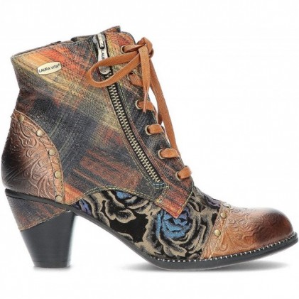LAURA VITA ALCIZEEO ANKLE BOOTS TAUPE