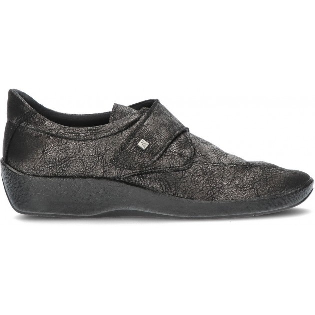 ARCOPEDIC ELASTIC SHOES W BLACK ARCOPEDIC ELASTIC SHOES W BLACK