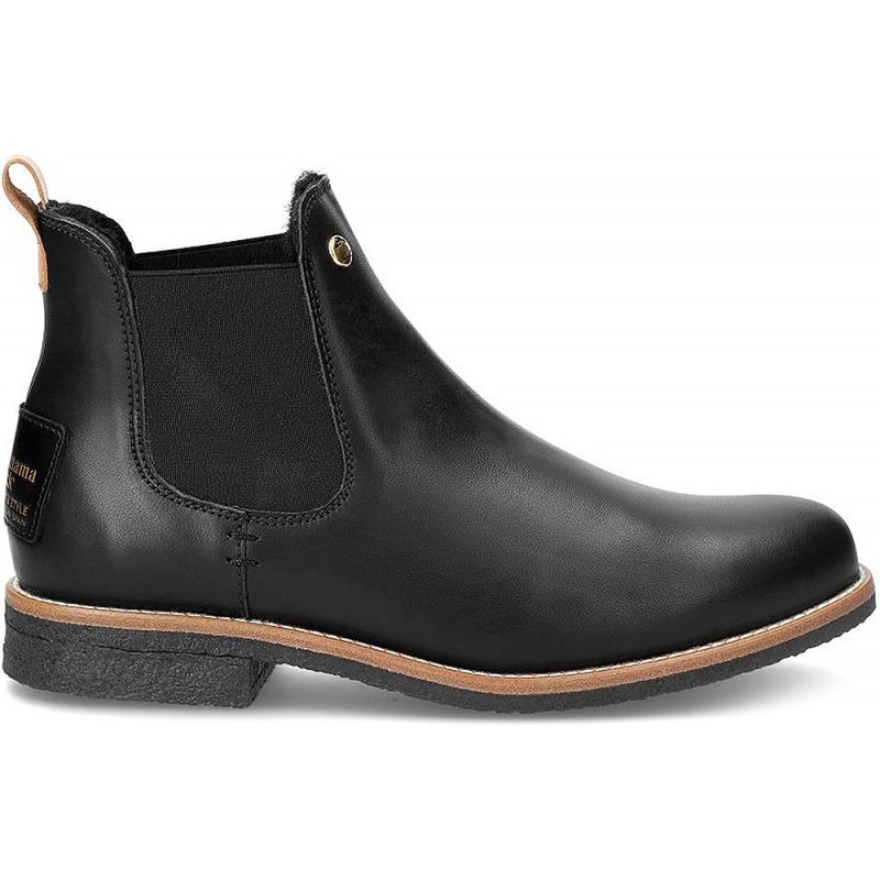 PANAMA JACK GIORDANA IGLOO TRAV BOOTS BLACK