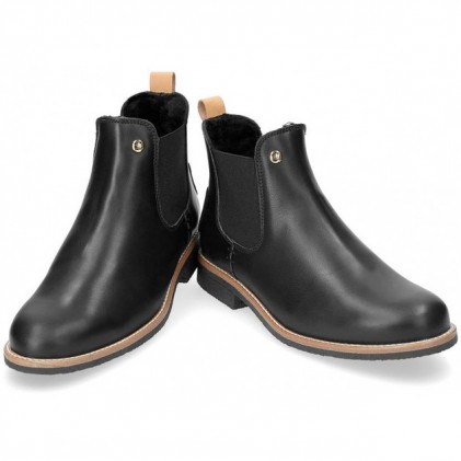 PANAMA JACK GIORDANA IGLOO TRAV BOOTS BLACK
