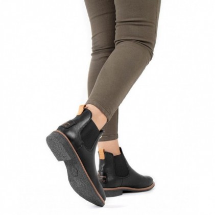 PANAMA JACK GIORDANA IGLOO TRAV BOOTS BLACK