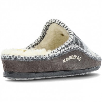 NORDIC SLIPPERS SCOTT 1502 GRIS