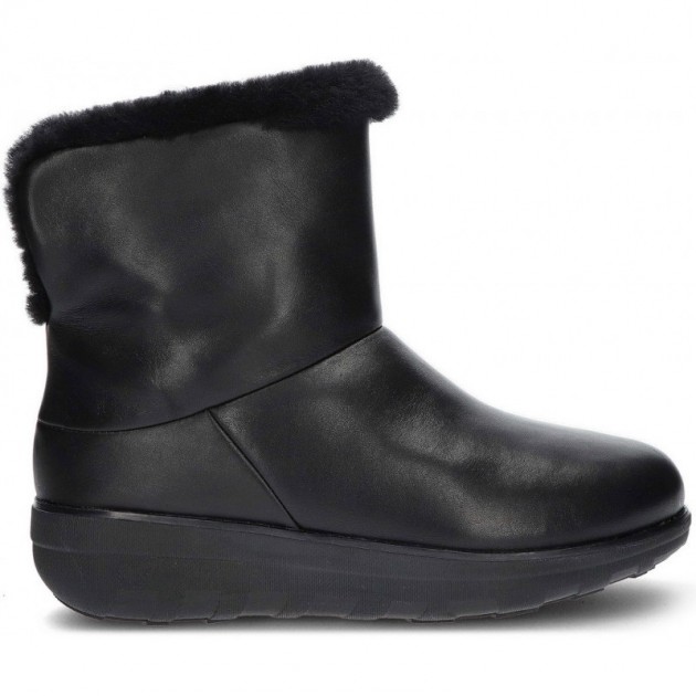 FITFLOP MUKLUK WATERPROOF EE9 BOOTS BLACK FITFLOP MUKLUK WATERPROOF EE9 BOOTS BLACK