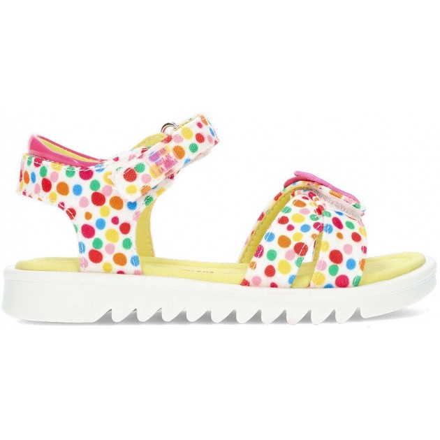 GARVALIN POLKA DOTS SANDALS 222946 BLANCO GARVALIN POLKA DOTS SANDALS 222946 BLANCO