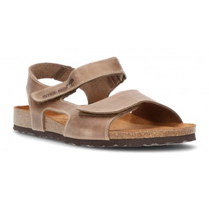 INTERBIOS M Sandalis comfortable MEN PARDO