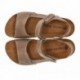 INTERBIOS M Sandalis comfortable MEN PARDO