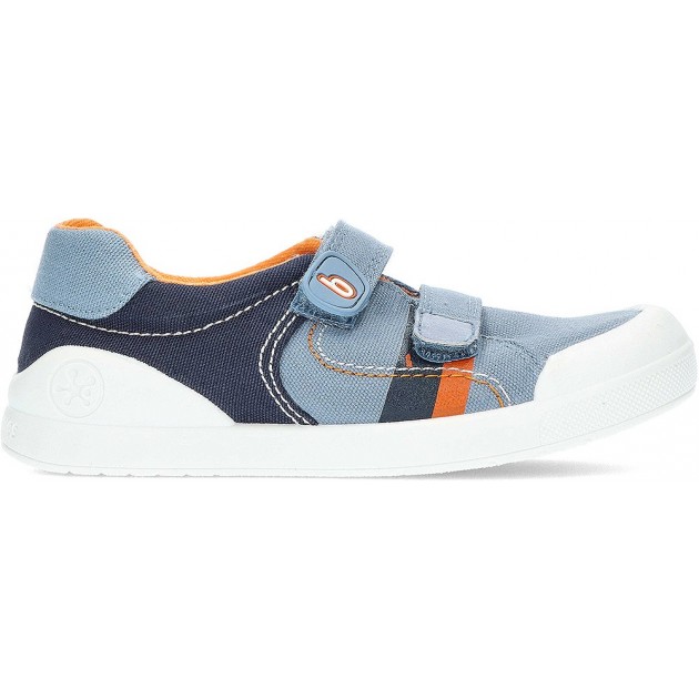 SPORTS BIOMECANICS PIQUE 222281-A BLUE_ORANGE SPORTS BIOMECANICS PIQUE 222281-A BLUE_ORANGE
