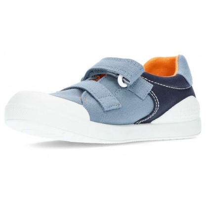 SPORTS BIOMECANICS PIQUE 222281-A BLUE_ORANGE