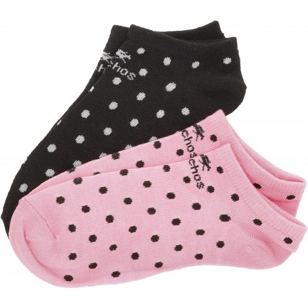 FLOWERY SOCKS AND STOCKINGS CA011 BLACK_PINK FLOWERY SOCKS AND STOCKINGS CA011 BLACK_PINK