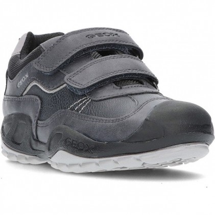 SNEAKERS GEOX J NEW SAVAGE BOY J261VA NAVY