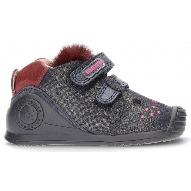 BIOMECANICS BABY GIRL CAT ANKLE BOOTS AZUL BIOMECANICS BABY GIRL CAT ANKLE BOOTS AZUL