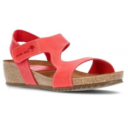 INTERBIOS summer sandals ROJO