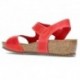 INTERBIOS summer sandals ROJO