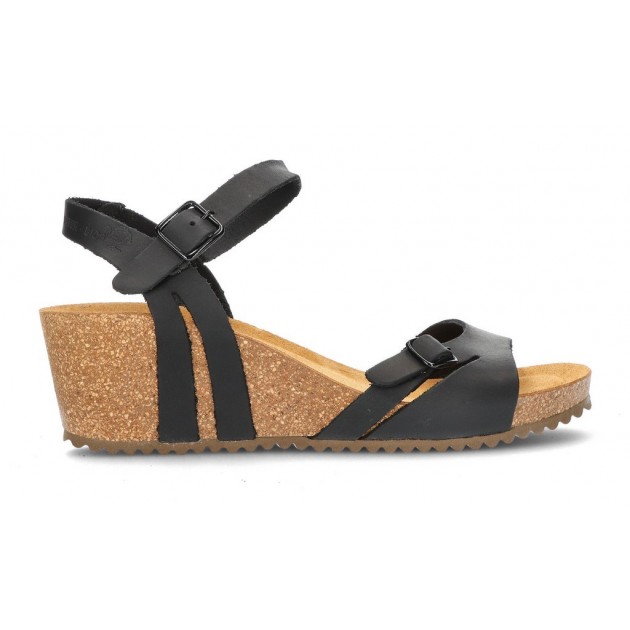 INTERBIOS W comfortable wedge sandals NEGRO INTERBIOS W comfortable wedge sandals NEGRO