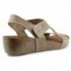 INTERBIOS summer sandals BEIGE