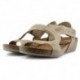 INTERBIOS summer sandals BEIGE
