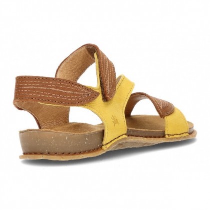 SANDALS EL NATURALISTA PANGLAO 5810S CURRY_WOOD