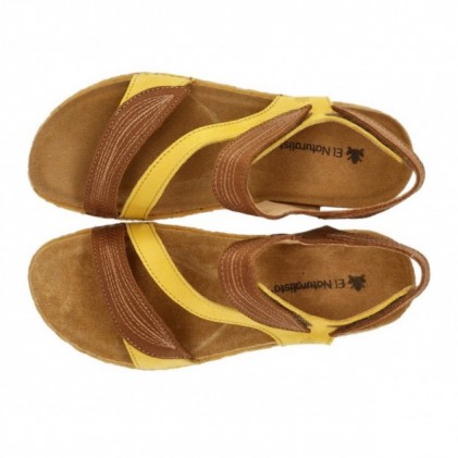 SANDALS EL NATURALISTA PANGLAO 5810S CURRY_WOOD