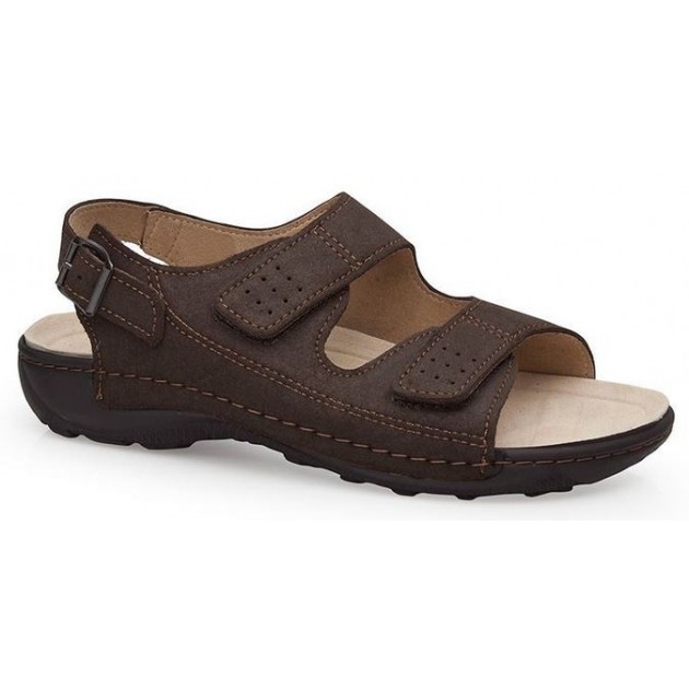 CALZAMEDI BECHAMP SANDALS MARRON CALZAMEDI BECHAMP SANDALS MARRON