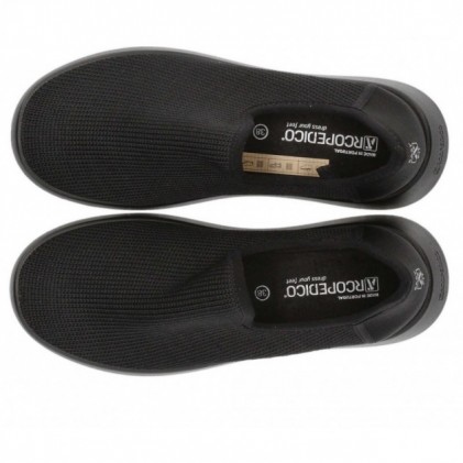 ELASTIC ARCHOPEDIC SHOES 1741 BLACK