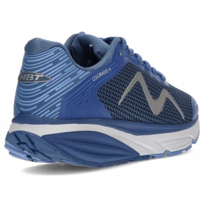 WOMEN'S MBT COLORADO X RUNNING SHOES BLUE