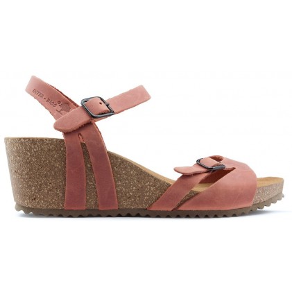 INTERBIOS W comfortable wedge sandals TEJA