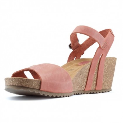 INTERBIOS W comfortable wedge sandals TEJA