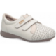 CALZAMEDI DOUBLE COMFORTABLE VELCRO SHOE BEIGE